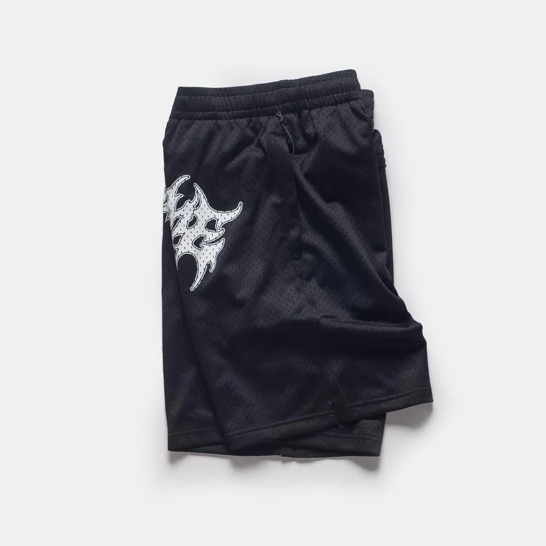 Welcome Skateboards - BARB MESH SHORT - BLACK