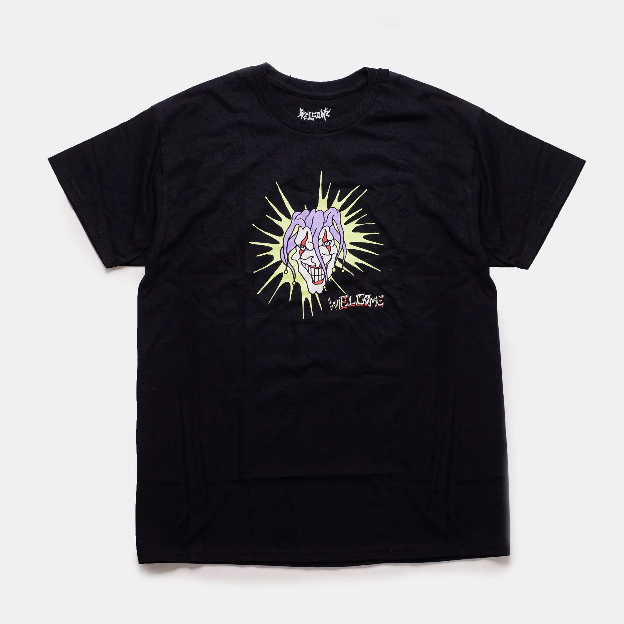 Welcome Skateboards - Jester Tee - Black