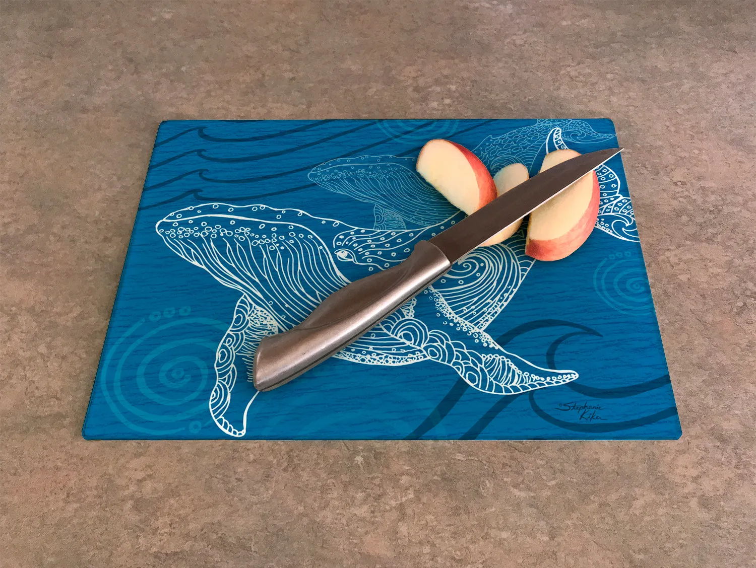 Whale One Color Cutting Board