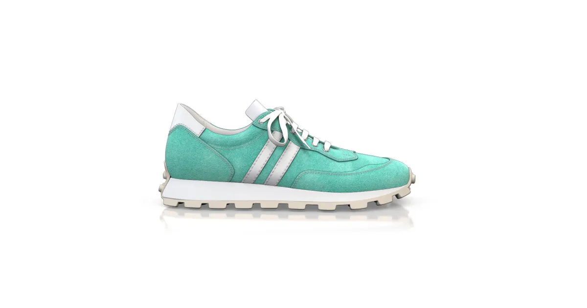 Women's Leather Running Sneakers 56485