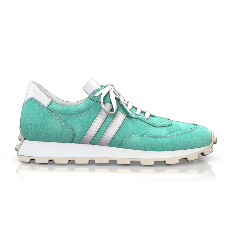 Women's Leather Running Sneakers 56485