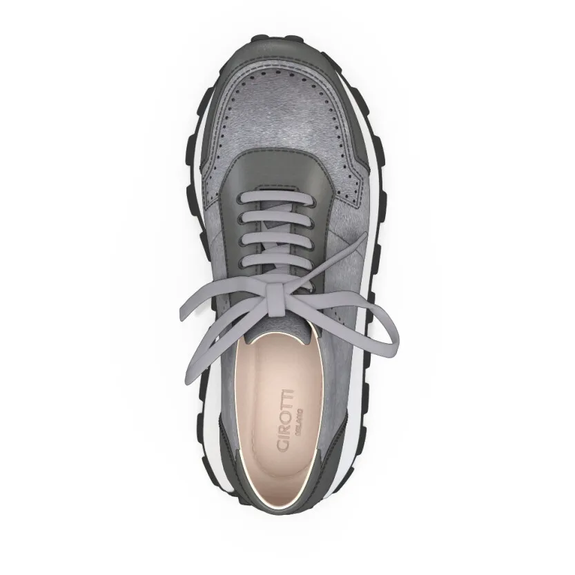 Women's Leather Running Sneakers 56545