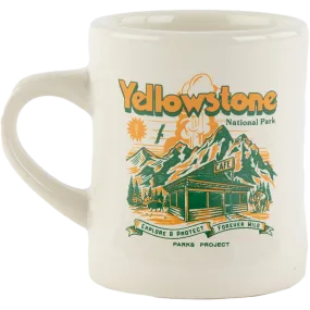 Yellowstone Road Trip Diner Mug