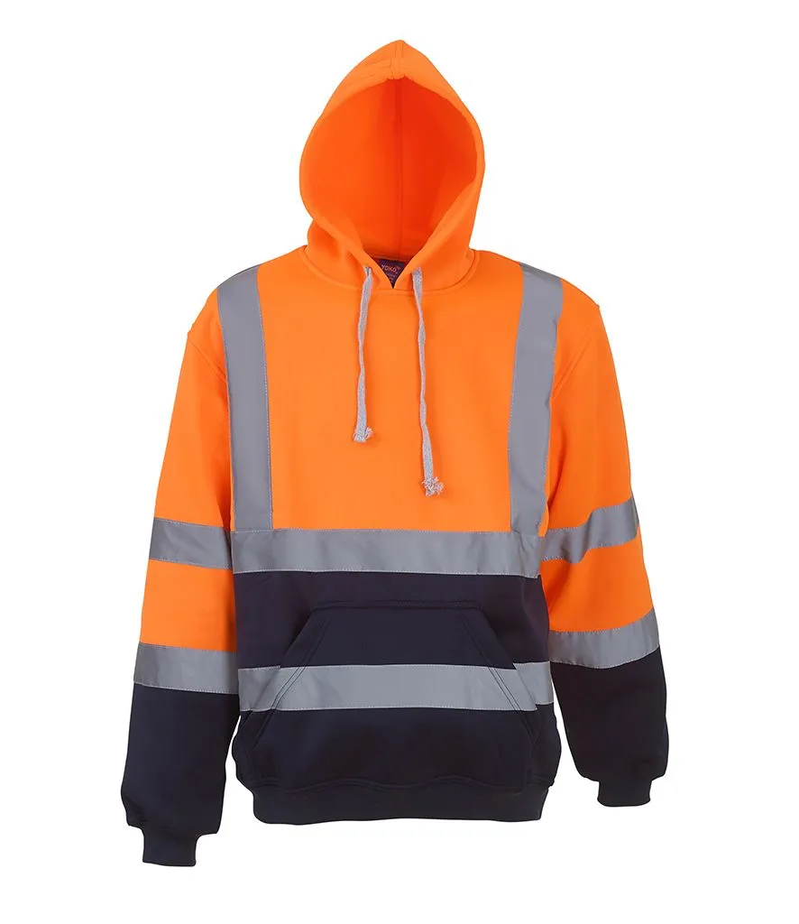 Yoko - Hi-Vis Pull Over Hoodie - YK031